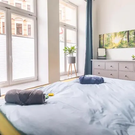 Cozy 2-Raumwohnung In Zentrumsnaehe Leipzig Eksteriør billede